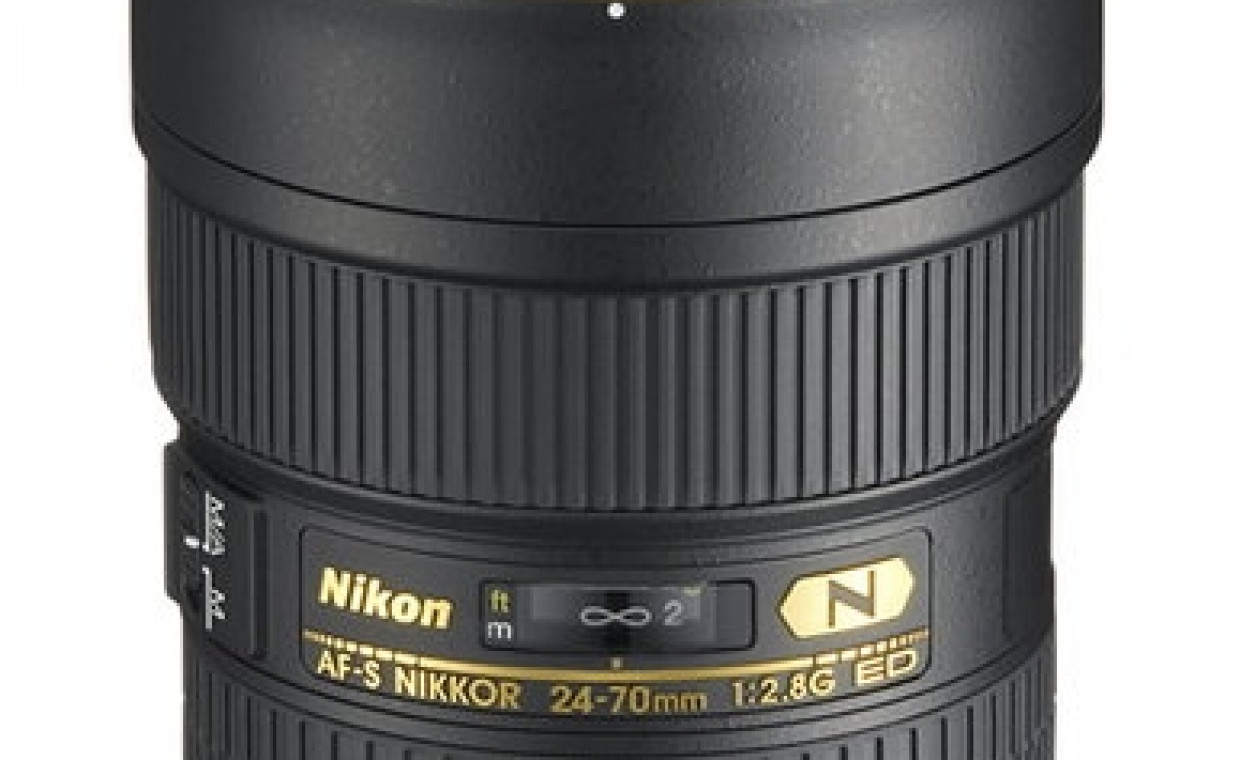 Camera lenses for rent, Nikkor 24-70 FX rent, Klaipėda