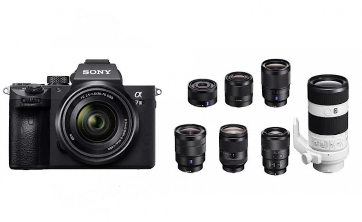 Camera lenses for rent, Sony FE 24-70mm F2.8 GM rent, Vilnius