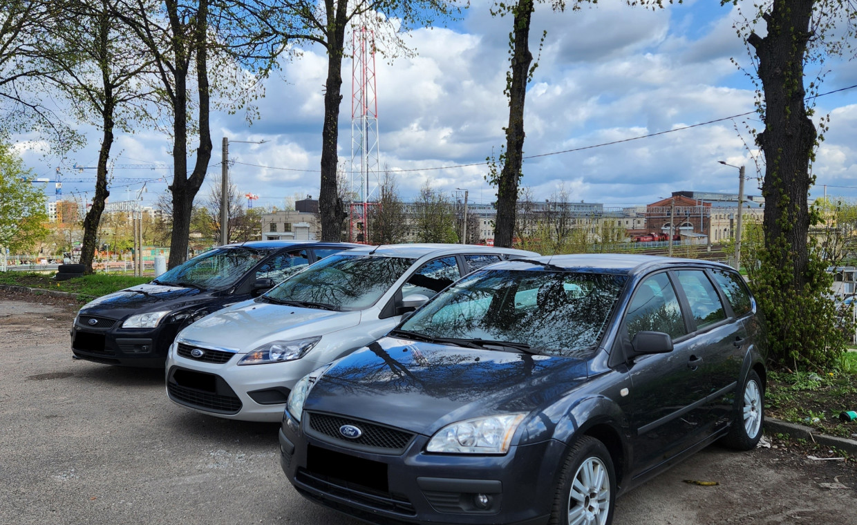 Car rental, Ford Focus mk2 rent, Vilnius