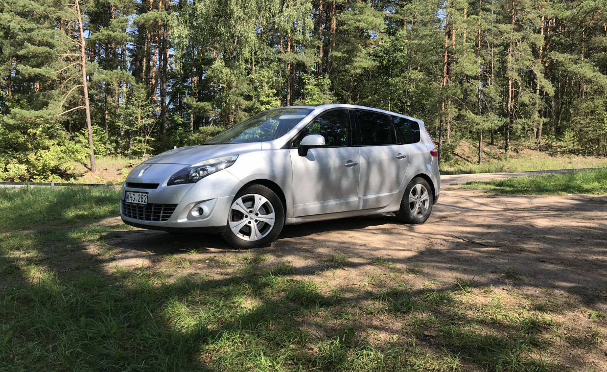 Car rental, Renault Scenic  7-vietis rent, Vilnius