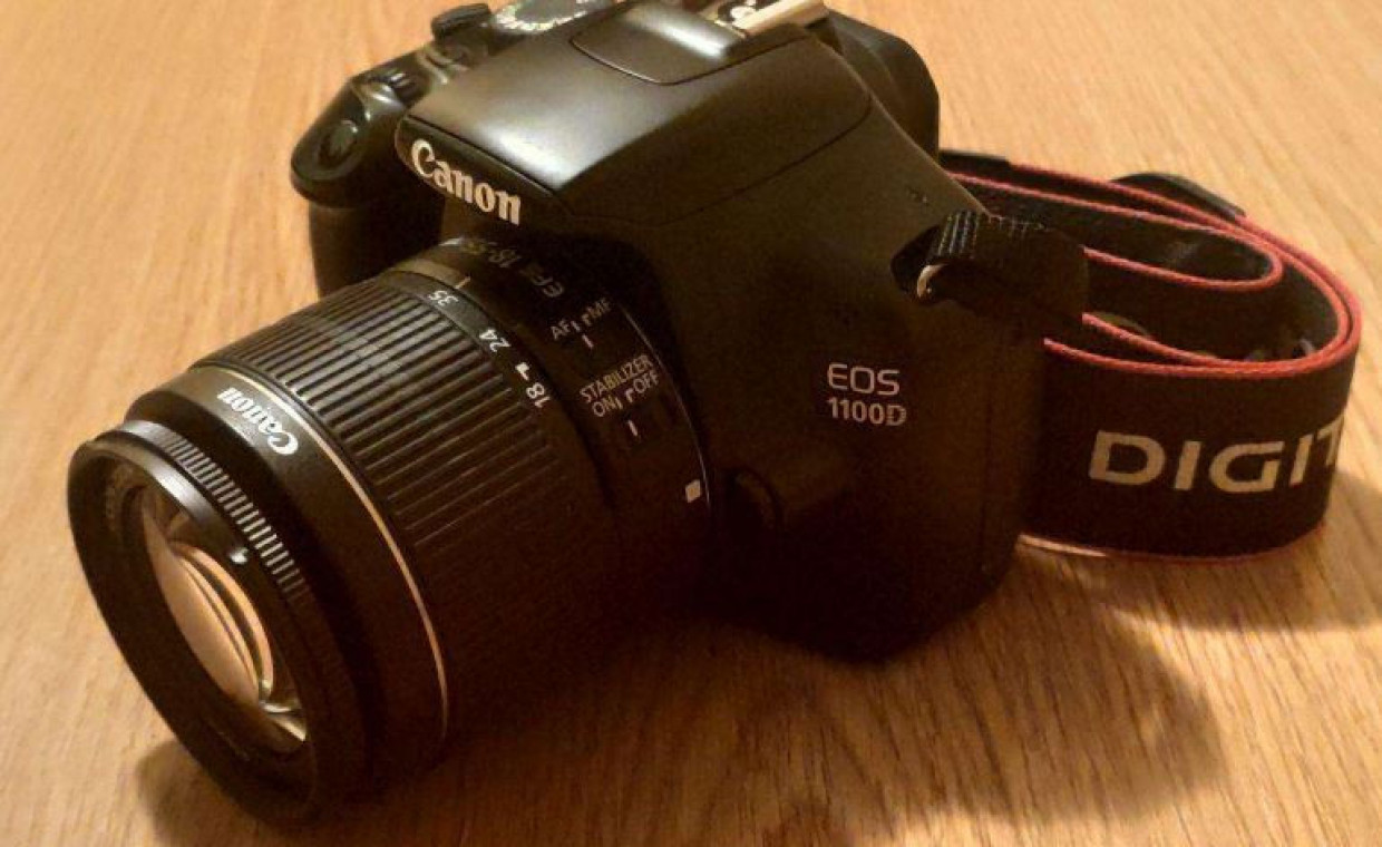 Cameras for rent, Canon EOS 1100D rent, Klaipėda