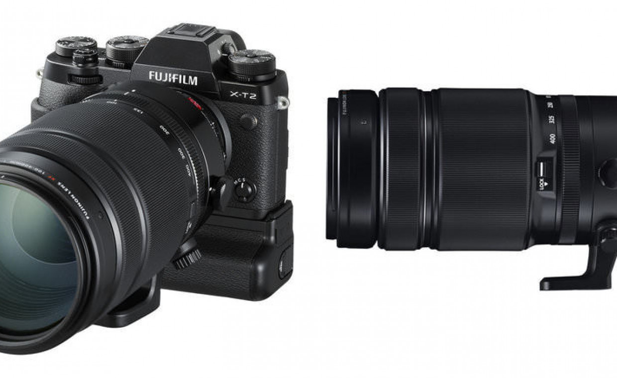 Camera lenses for rent, Fuji Fujinon XF 100-400 mm f/4.5-5.6 OIS rent, Vilnius