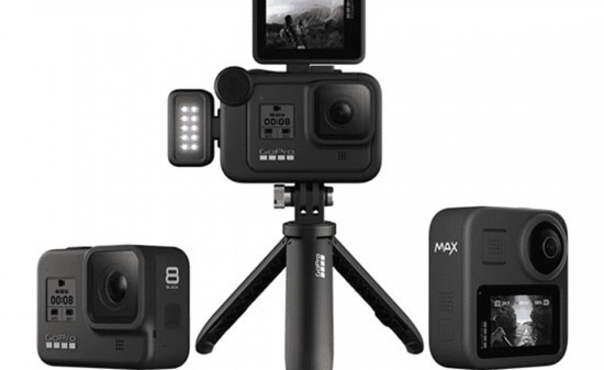 GoPro and action cameras for rent, GoPro Hero MAX rent, Vilnius