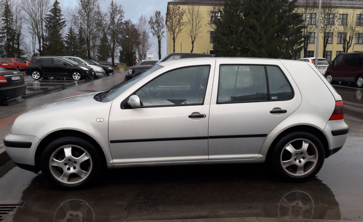 Car rental, VW Golf mk4 rent, Kaunas