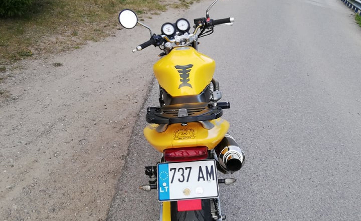 Motorcycles for rent, Honda Hornet 600 rent, Vilnius