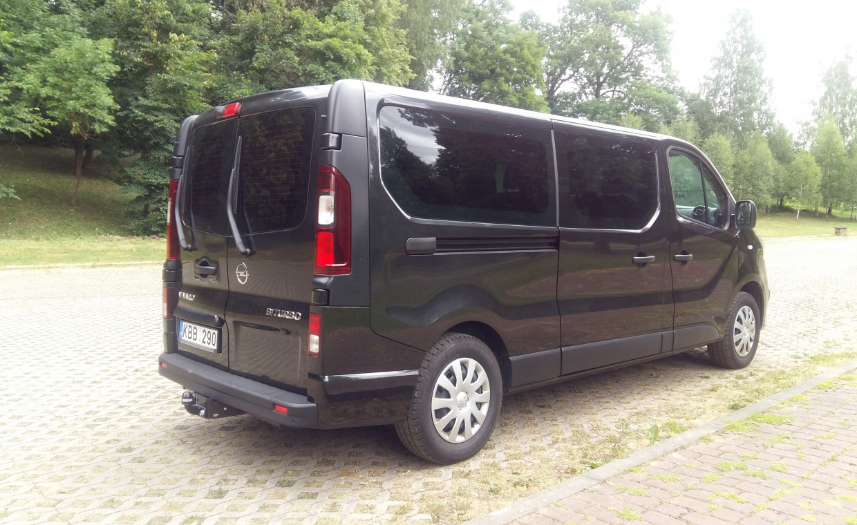 Vans and caravans for rent, Vivaro/Trafic mikroautobuso nuoma rent, Vilnius