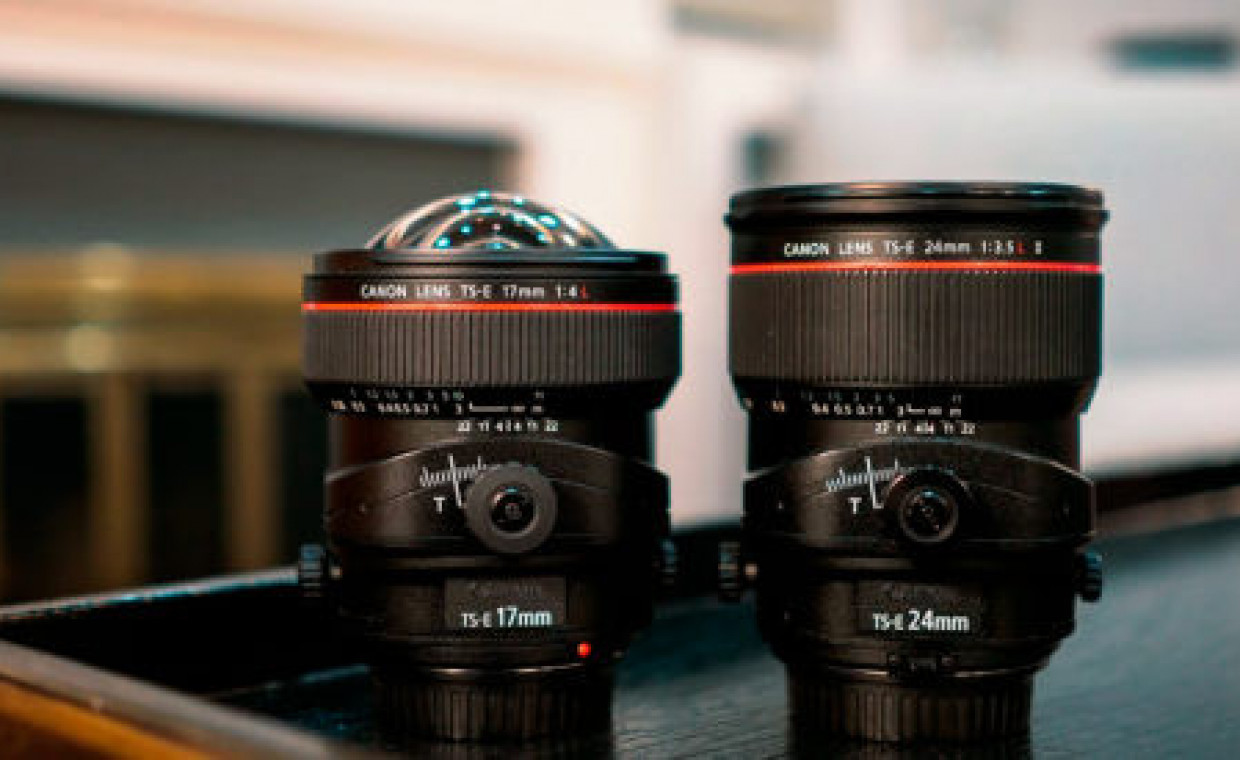 Camera lenses for rent, Canon TS-E 24mm f/3.5L II Tilt-Shift rent, Klaipėda