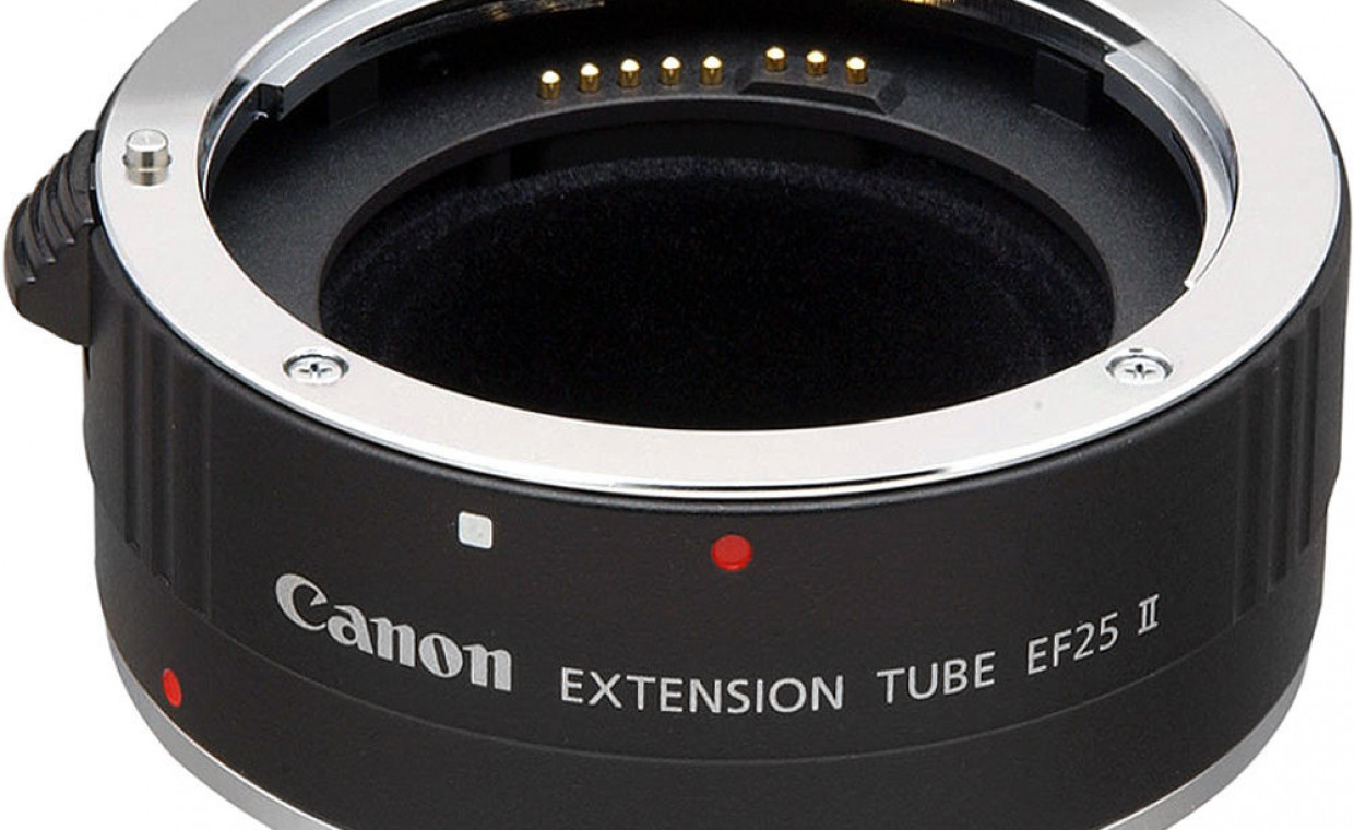 Camera lenses for rent, Canon EF-25 II Extension Tube, adapteris rent, Kaunas