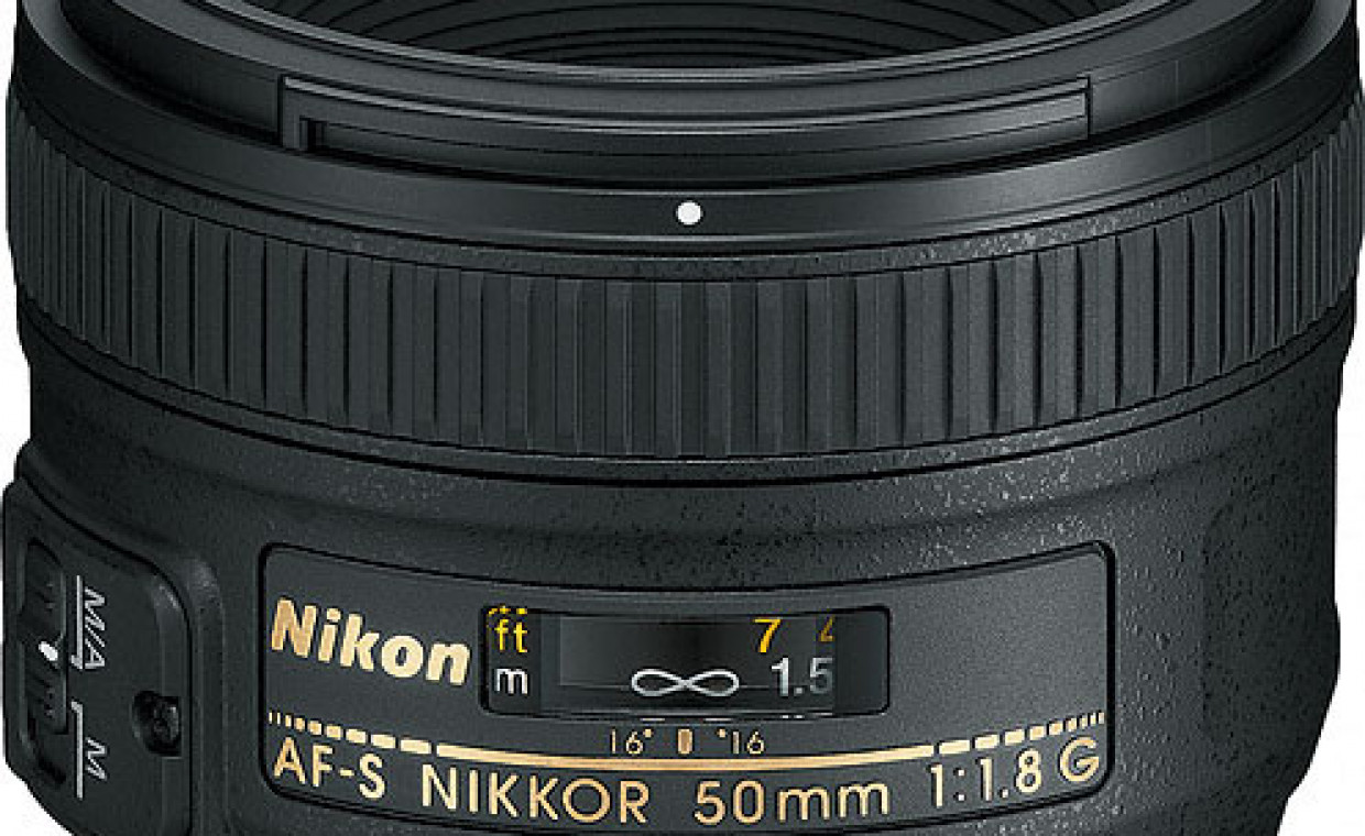 Camera lenses for rent, Nikon AF-S Nikkor 50mm f/1.8G rent, Vilnius