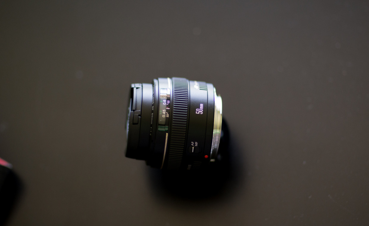 Camera lenses for rent, Canon EF 50mm f/1.4 USM rent, Klaipėda