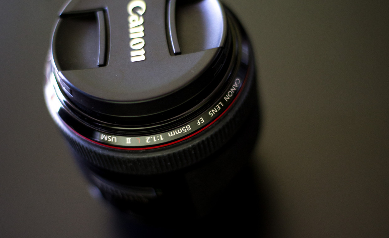 Camera lenses for rent, Canon EF 85mm 1.2L II USM rent, Klaipėda
