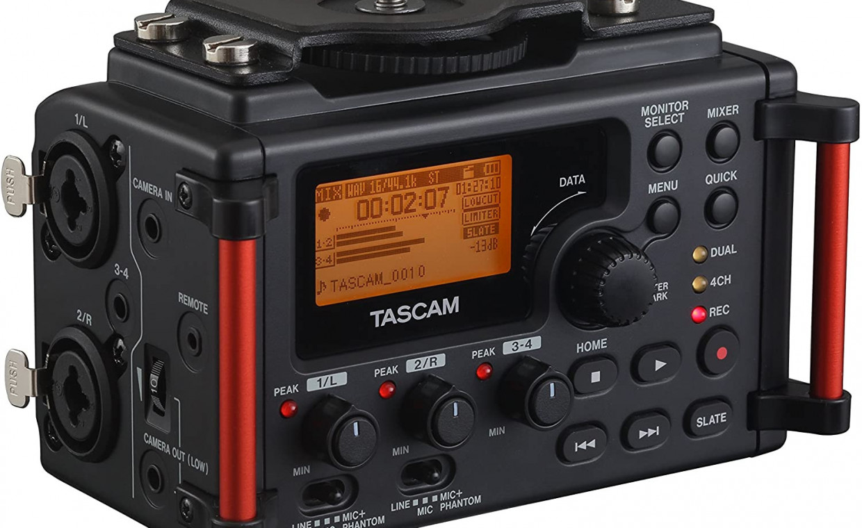 Audio equipment and instruments for rent, Tascam DR-60DMKII 4-Channel rent, Vilnius