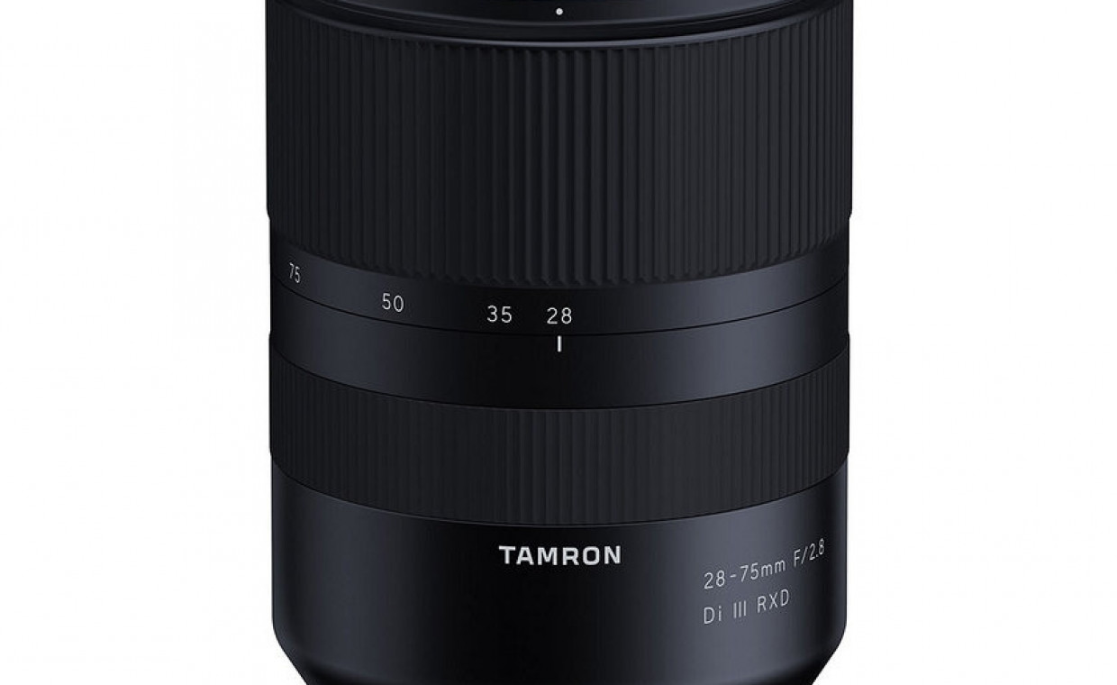 Camera lenses for rent, Tamron 28-75mm F2.8 Di III RXD Sony E rent, Vilnius