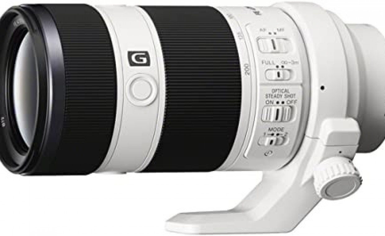 Camera lenses for rent, Sony 70 - 200mm F4 rent, Vilnius