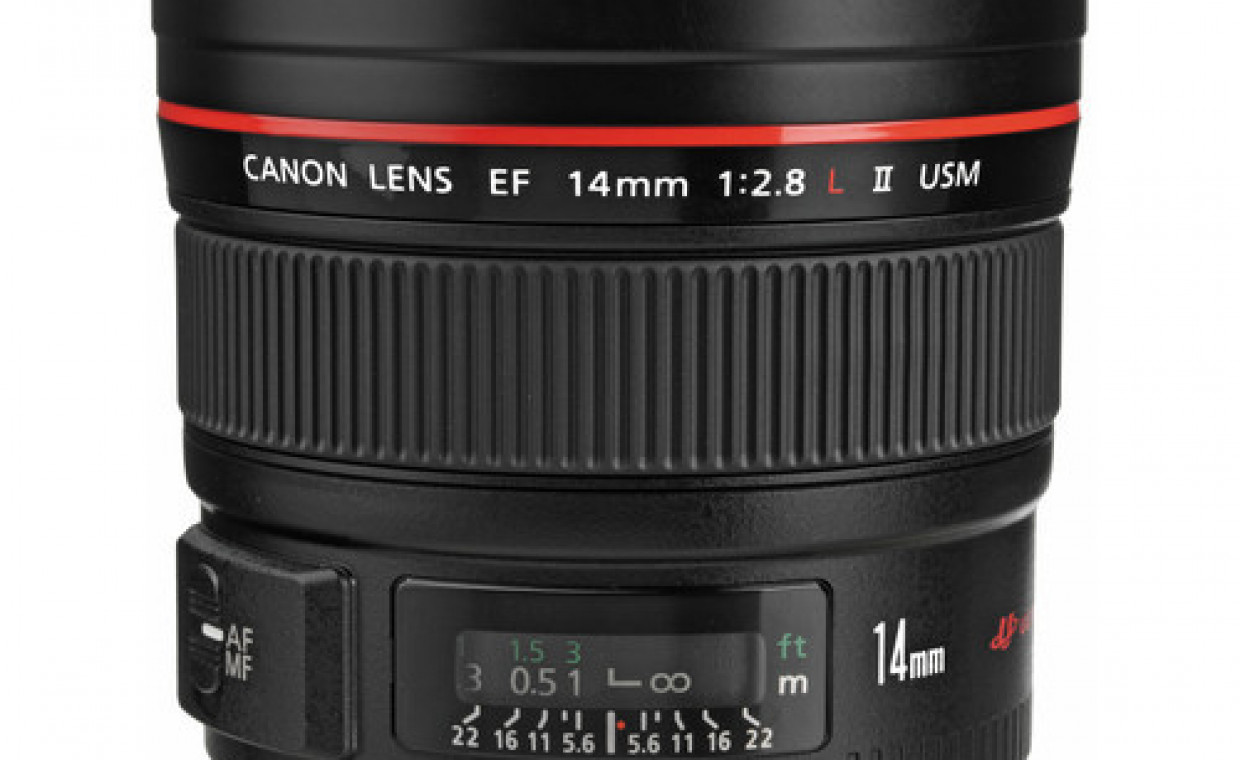 Camera lenses for rent, Canon EF 14mm f/2.8L II USM rent, Kaunas