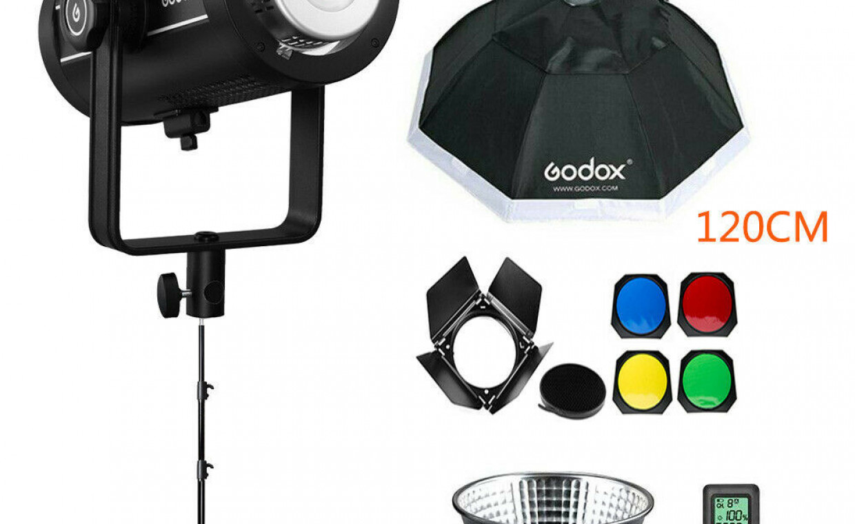Photo studio equipment for rent, Godox SL-200W II (MARK 2) LED lempa rent, Vilnius