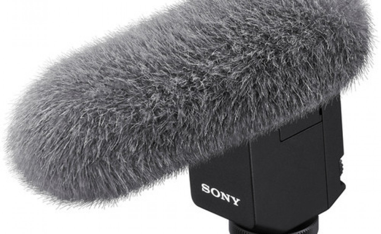 Camera accessories for rent, Sony mikrofonas ECM-B1M rent, Kaunas
