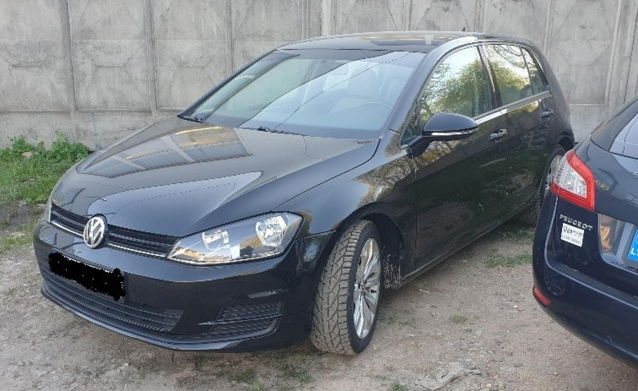 Car rental, Kompaktinė klasė Volkswagen GolfVII rent, Vilnius