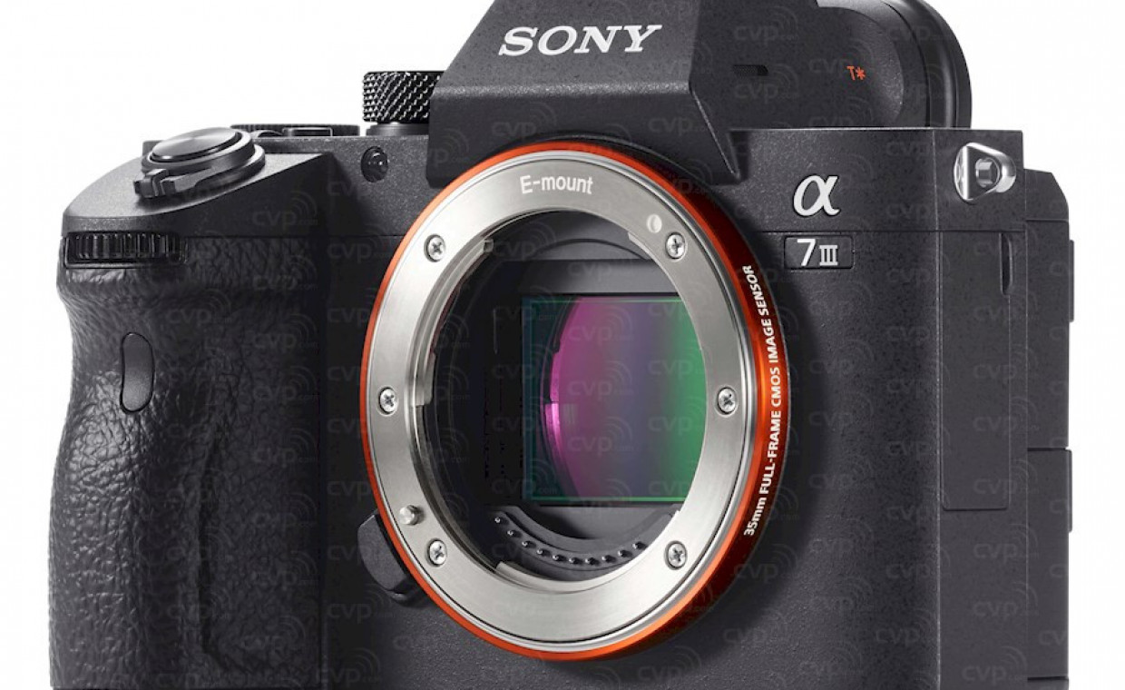 Cameras for rent, Sony A7III body, A73 rent, Vilnius