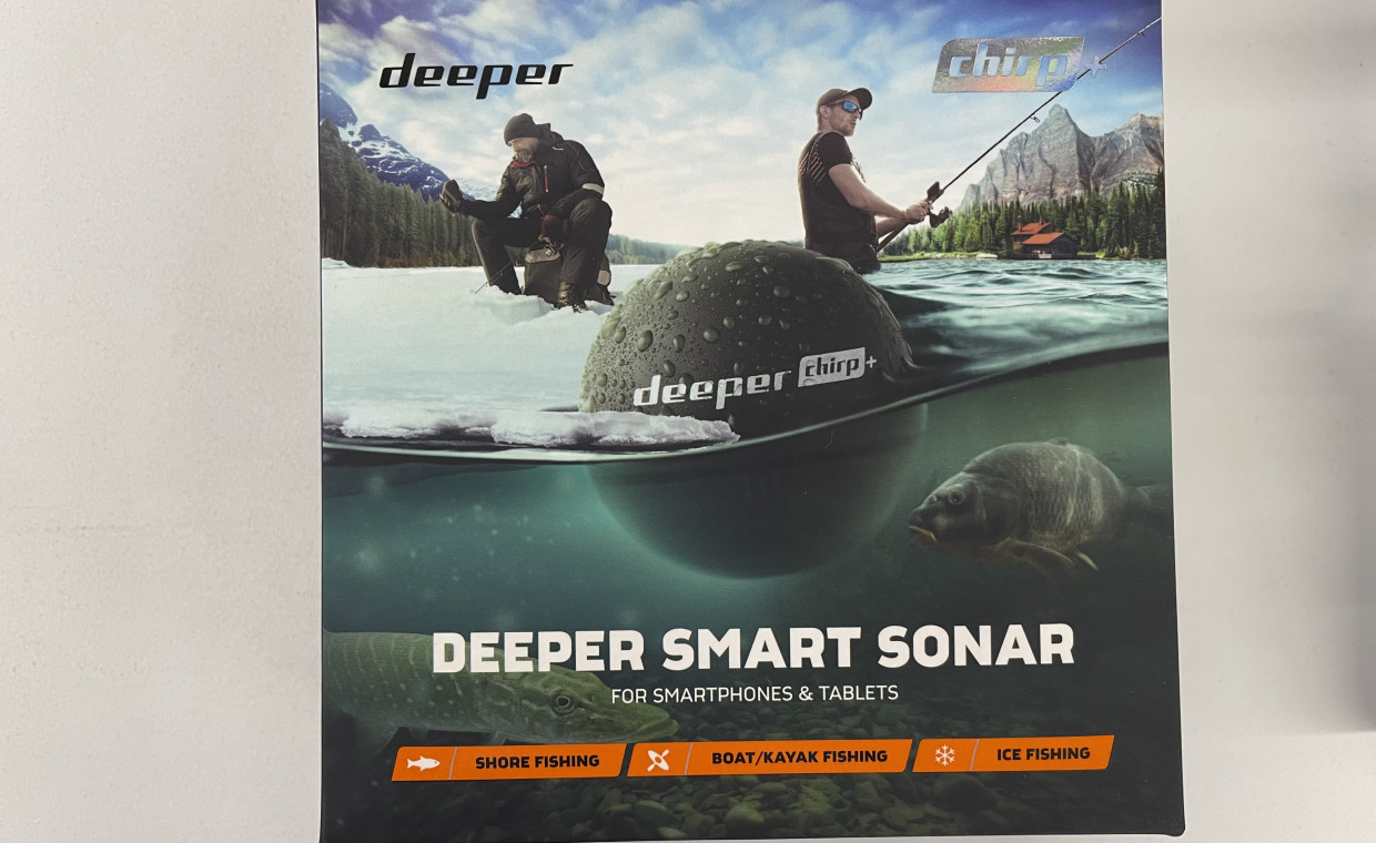 Laisvalaikio daiktų nuoma, Žuvų paieškos sensorius DEEPER Smart Son nuoma, Vilnius