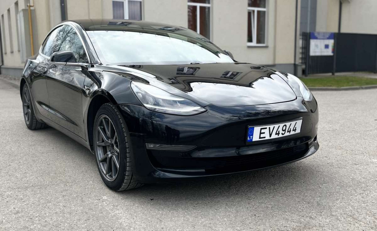 Car rental, Tesla 3 rent, Klaipėda