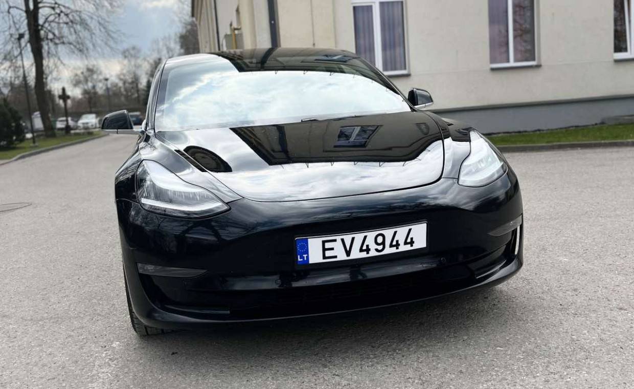 Car rental, Tesla 3 rent, Klaipėda