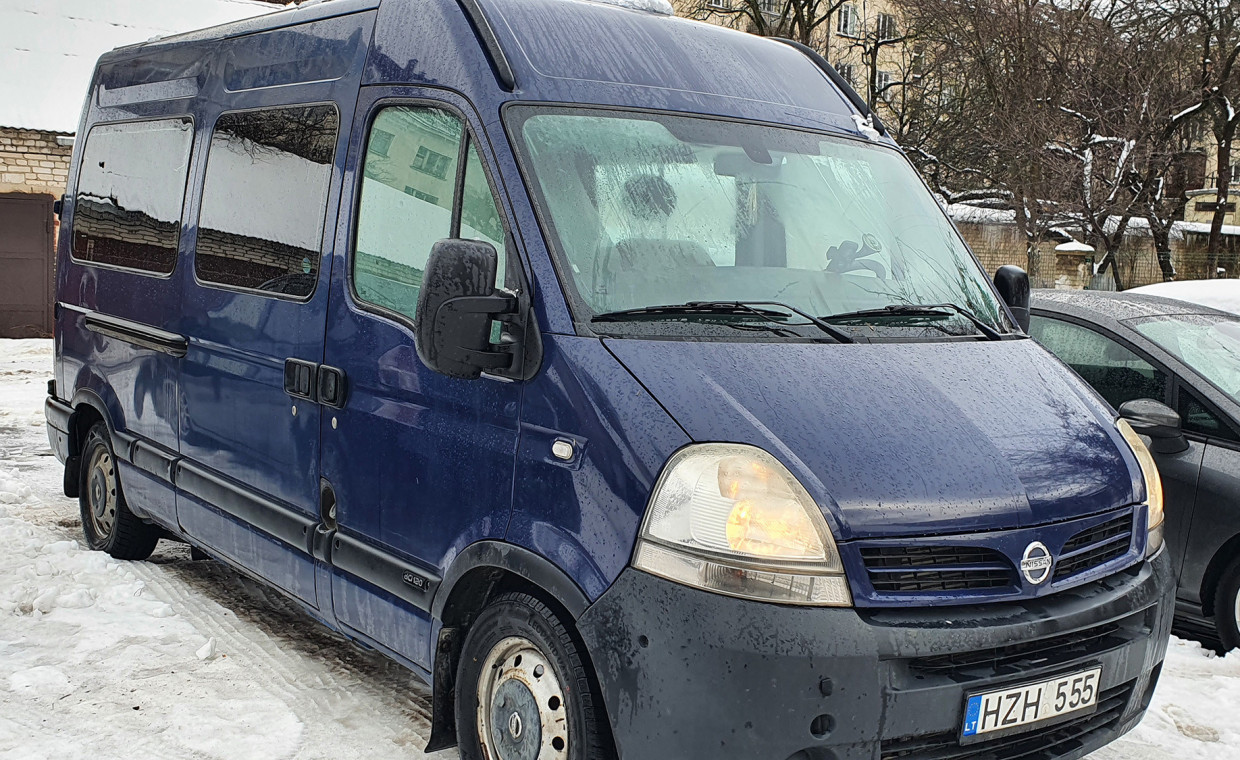 Vans and caravans for rent, NISSAN INTERSTAR rent, Vilnius
