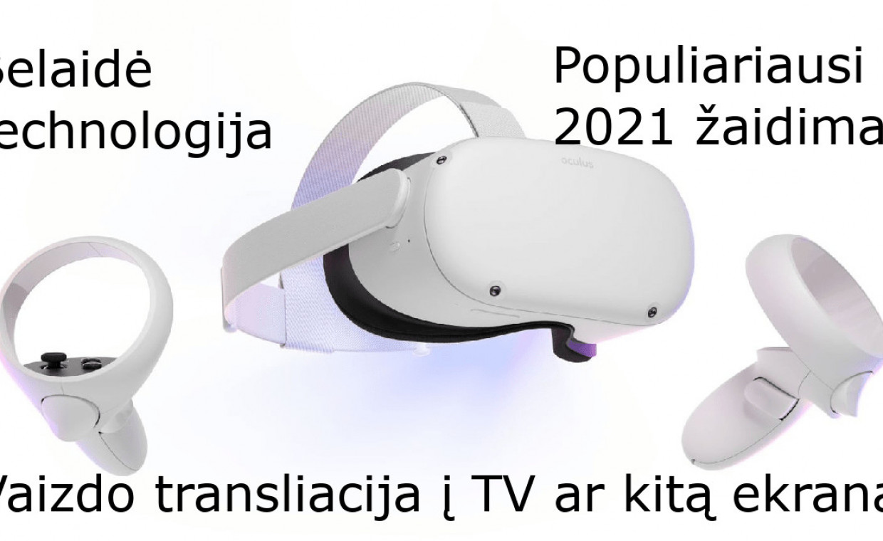 Computers for rent, Oculus Quest 2 Pigiausi VR Akiniai rent, Vilnius