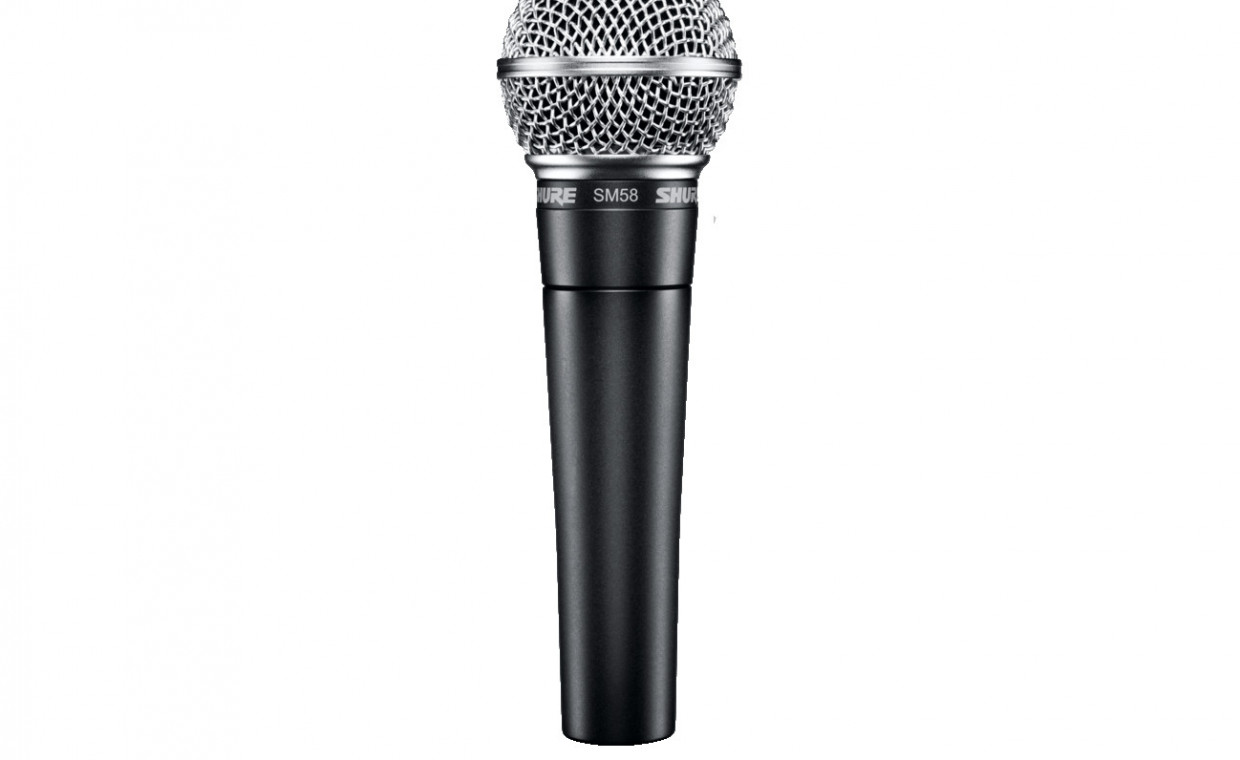 Audio equipment and instruments for rent, Shure SM58 microphone rent, Kaunas
