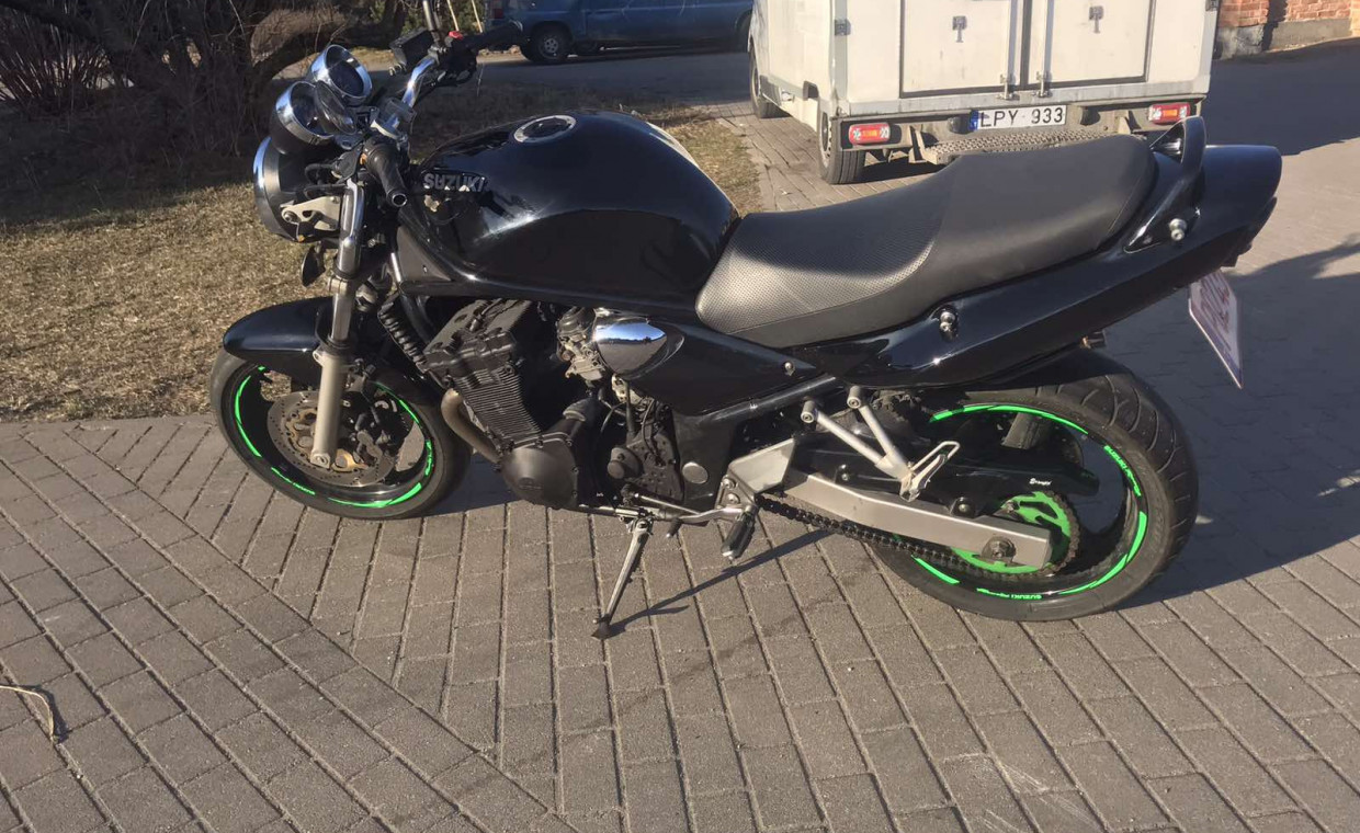 Motorcycles for rent, Suzuki Bandit 600 rent, Klaipėda