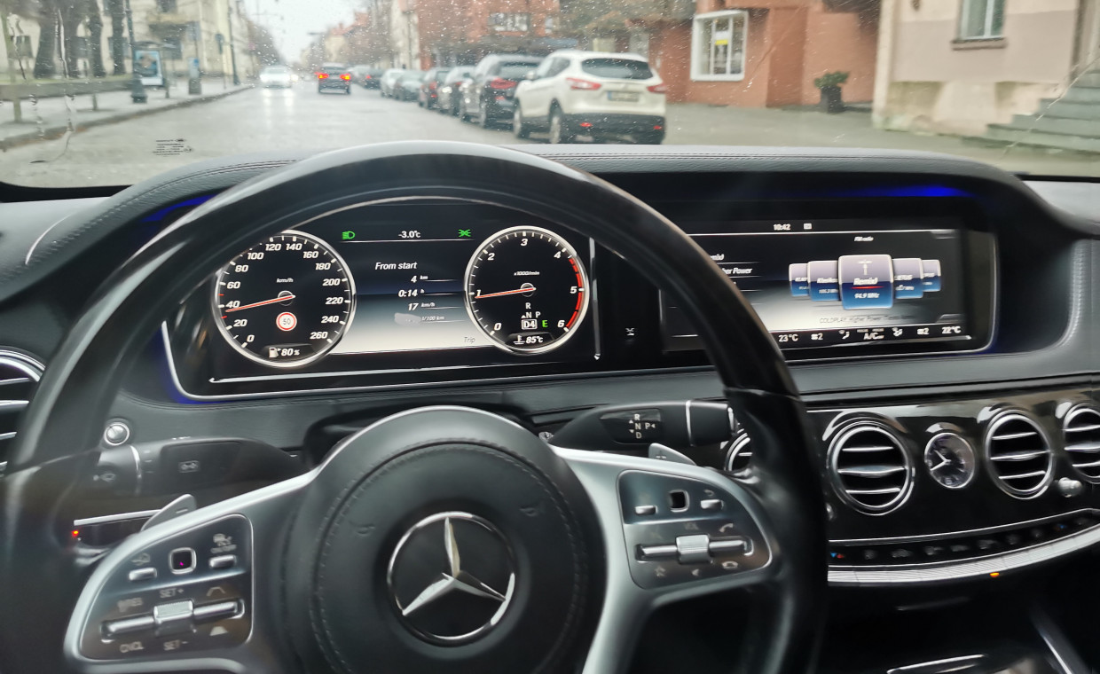 Car rental, Mercedes benz S350 rent, Klaipėda
