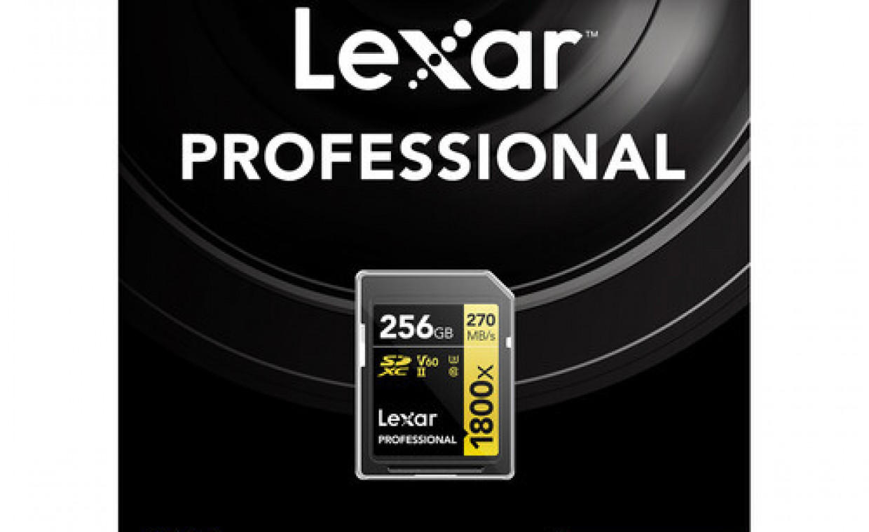 Camera accessories for rent, Lexar 256GB Professional 1800x, R270 rent, Kaunas
