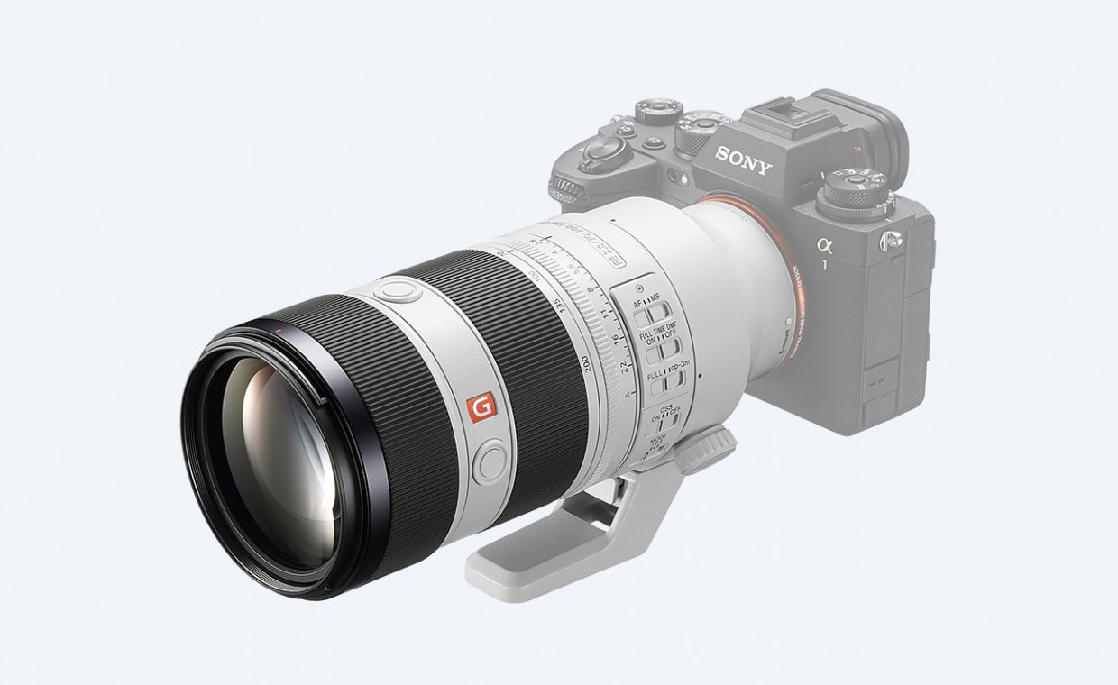 Camera lenses for rent, Sony FE 70–200 F2.8 GM OSS II rent, Vilnius