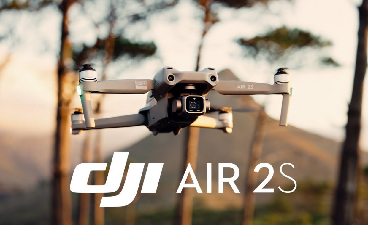Drones for rent, DJI AIR 2S Fly More Combo rent, Klaipėda