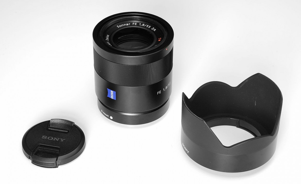 Camera lenses for rent, Sony T FE 55mm F1.8 rent, Klaipėda