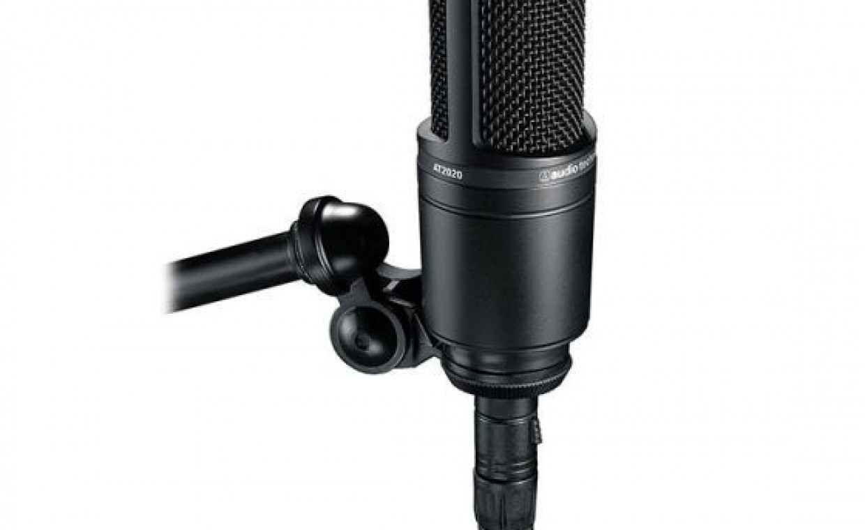 Audio equipment and instruments for rent, Microphone Audio Technica AT 2020 rent, Kaunas
