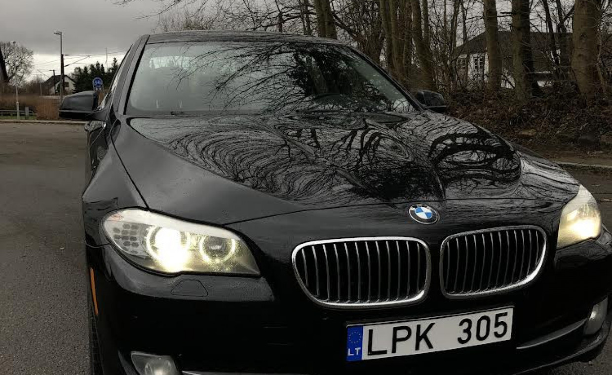Car rental, BMW 535i xDrive 2013 rent, Vilnius