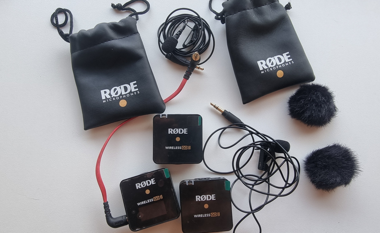 Audio equipment and instruments for rent, RODE WIRELESS GO 2 rent, Kiškėnai