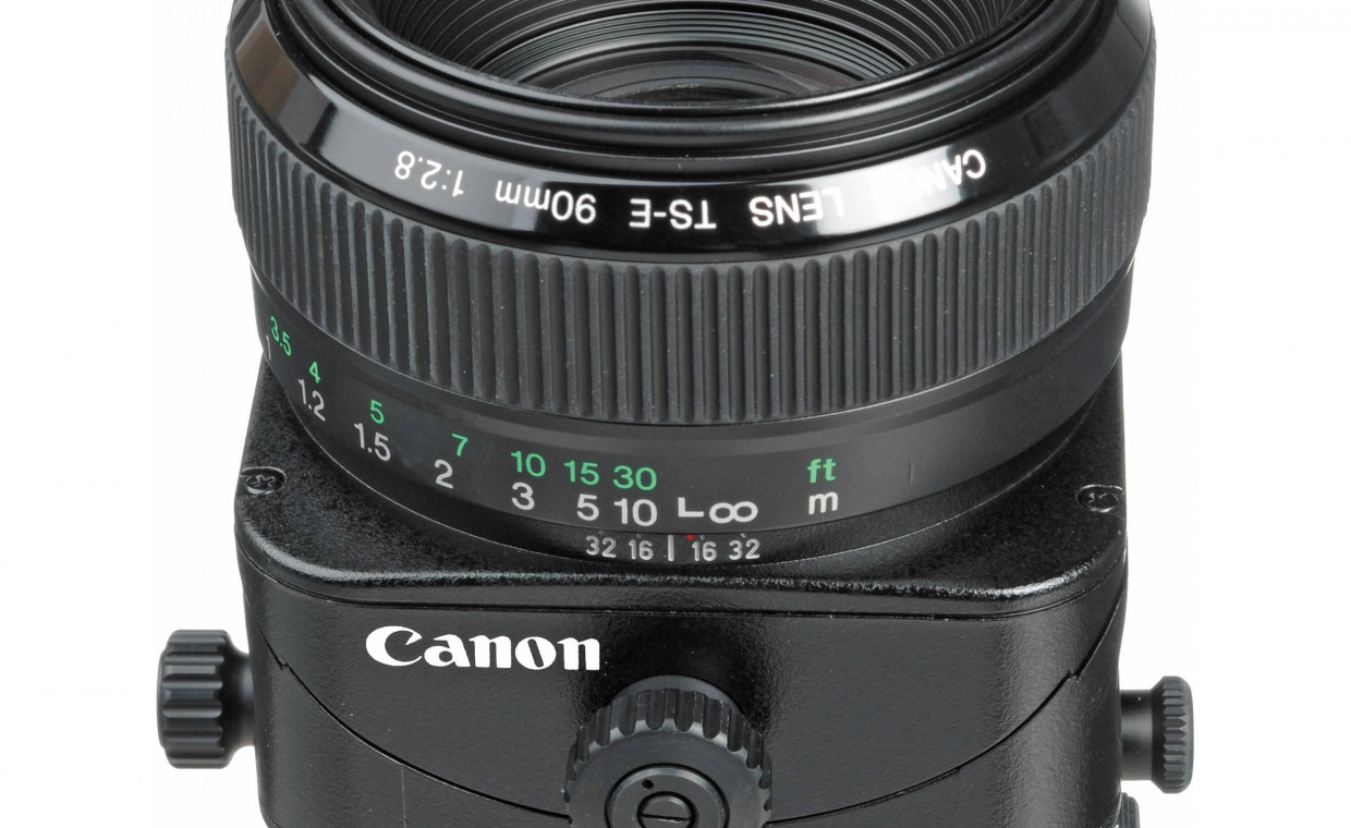 Camera lenses for rent, Canon TS-E 90mm f/2.8 Tilt-Shift rent, Kaunas