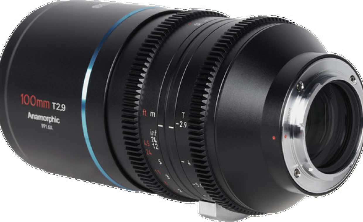 Camera lenses for rent, Sirui Anamorphic 1.6x 100mm T2.9, Sony E rent, Kaunas