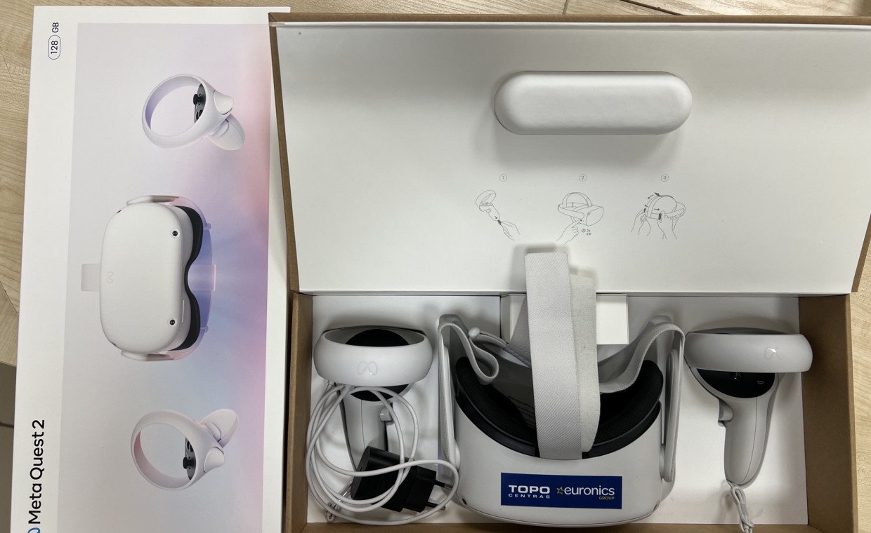 Gaming consoles for rent, VR akiniai Oculus Quest2 - 2 rent, Šiauliai