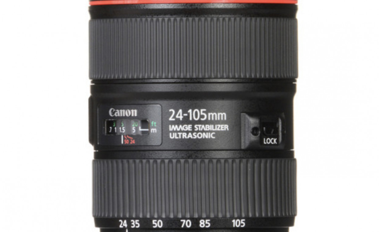 Camera lenses for rent, Canon EF 24-105mm f/4L IS II USM rent, Vilnius