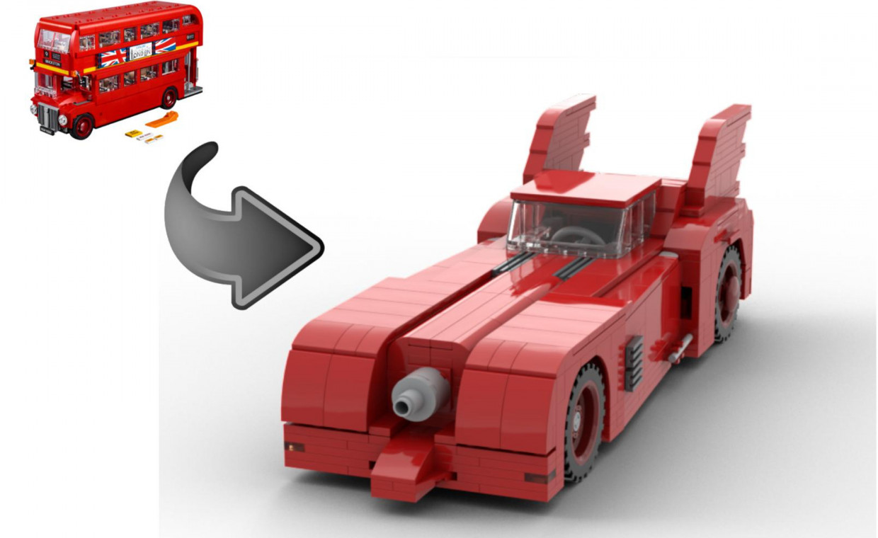 Items for kids rental, Lego Creator 10258 London Bus nuoma rent, Vilnius