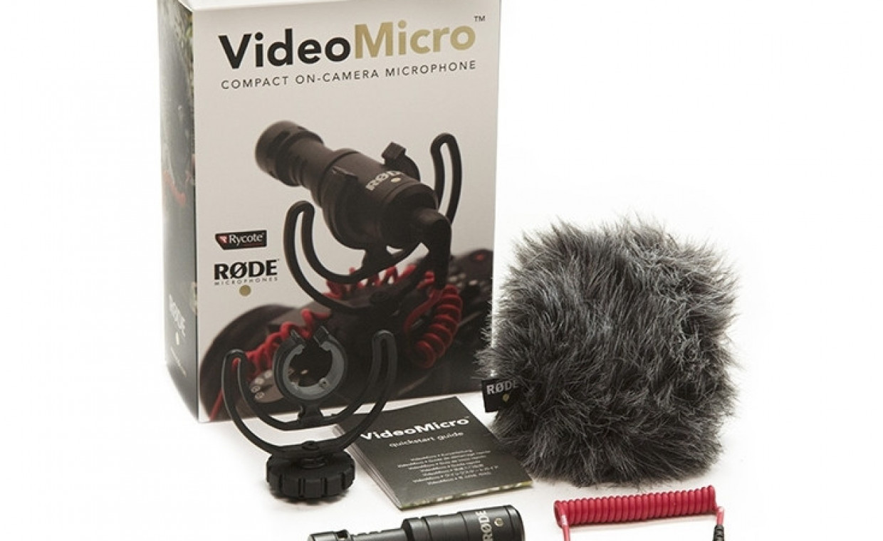 Audio equipment and instruments for rent, Rode Videomicro mikrofonas rent, Vilnius