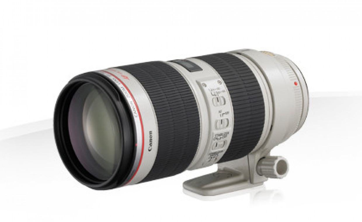 Camera lenses for rent, Canon EF 70-200mm 1:2.8 L IS II USM rent, Kaunas