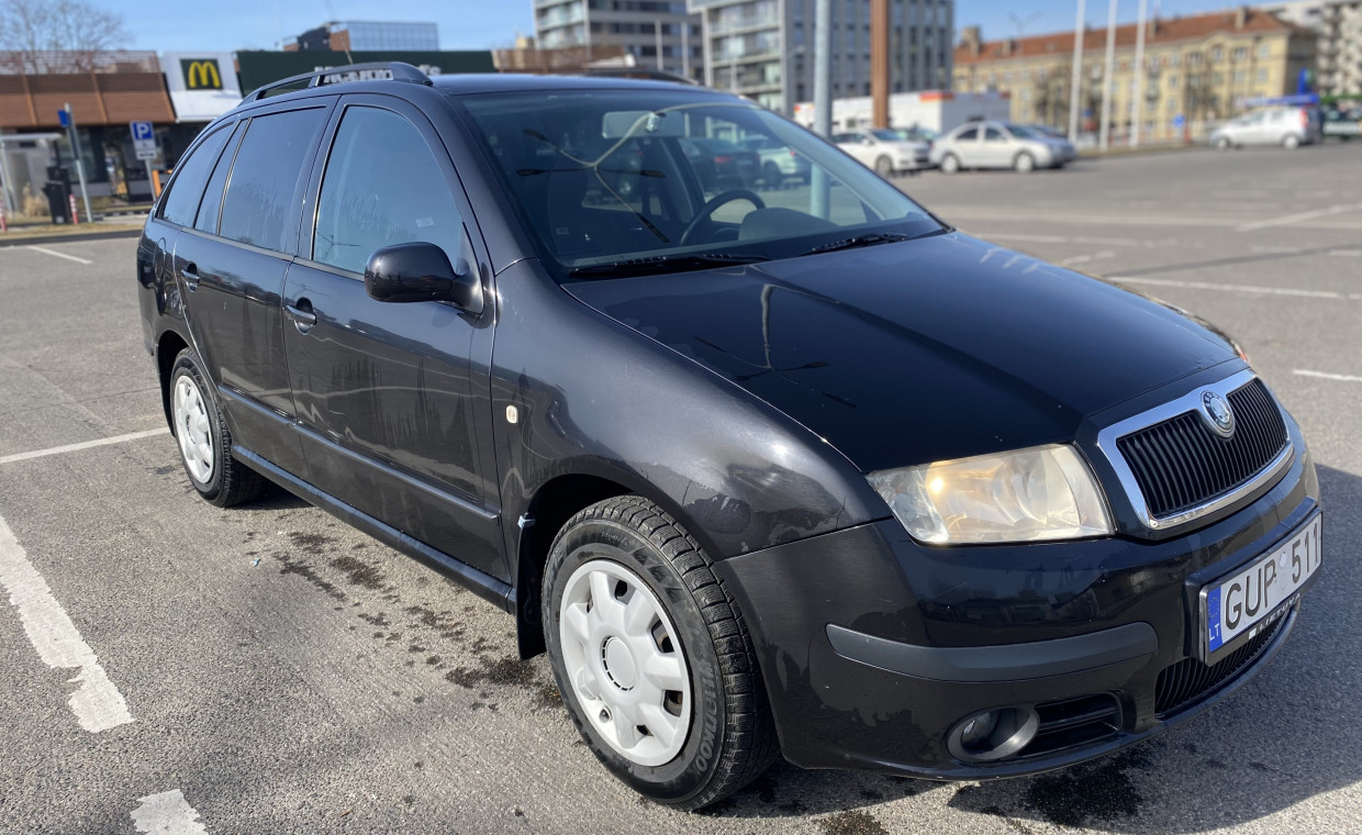 Car rental, Škoda Fabia Combi rent, Vilnius