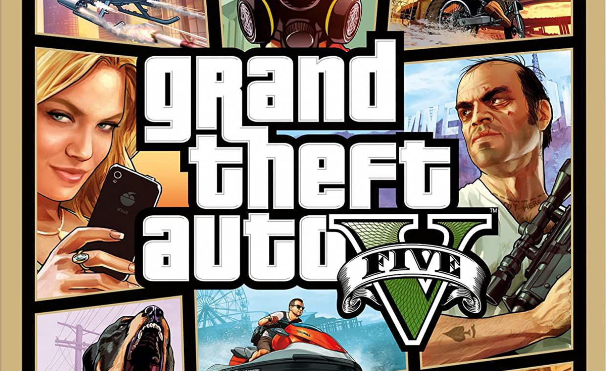 Gaming consoles for rent, žaidimas PS5 Grand Theft Auto 5 rent, Panevėžys