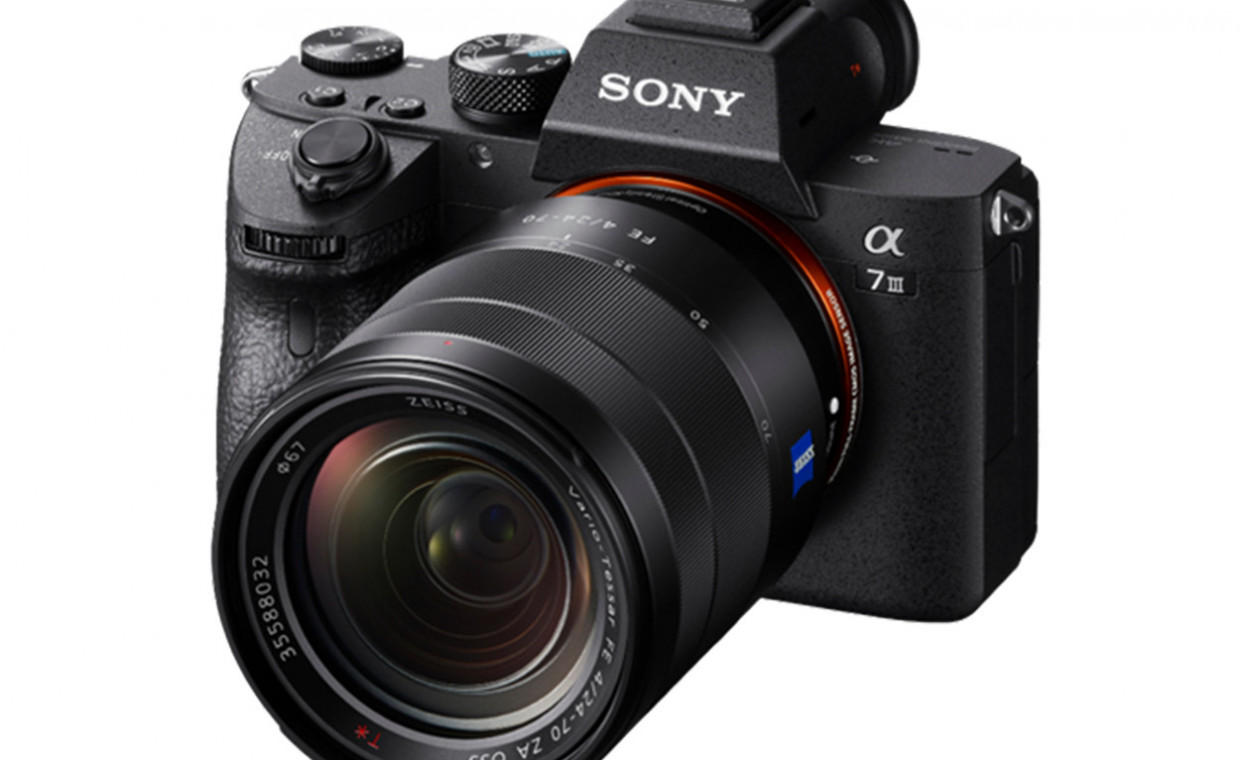 Cameras for rent, Sony A7 III su 24-70MM F4 rent, Vilnius