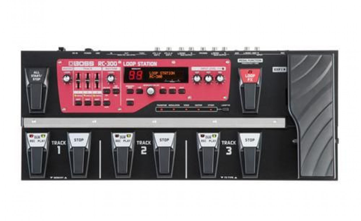 Audio equipment and instruments for rent, BOSS RC-300 Loop Station rent, Kaunas