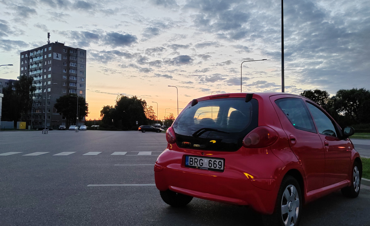 Car rental, Toyota aygo rent, Kaunas